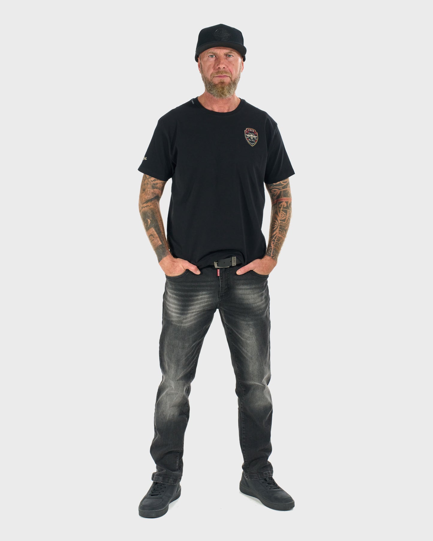 BAD BOYS Men's T-Shirt BLACK/RED