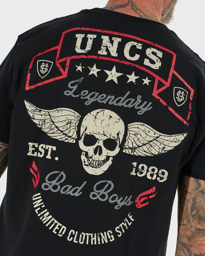 BAD BOYS Men's T-Shirt BLACK/RED