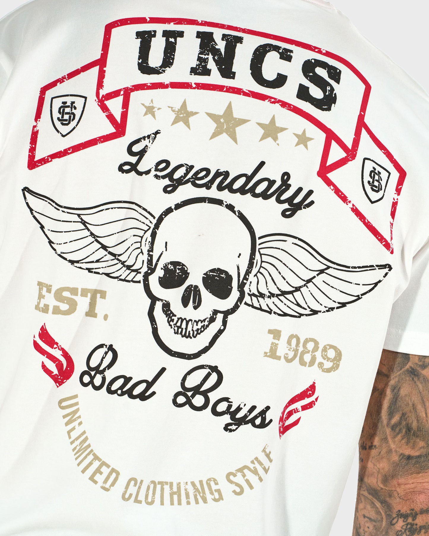 BAD BOYS Men's T-Shirt WHITE