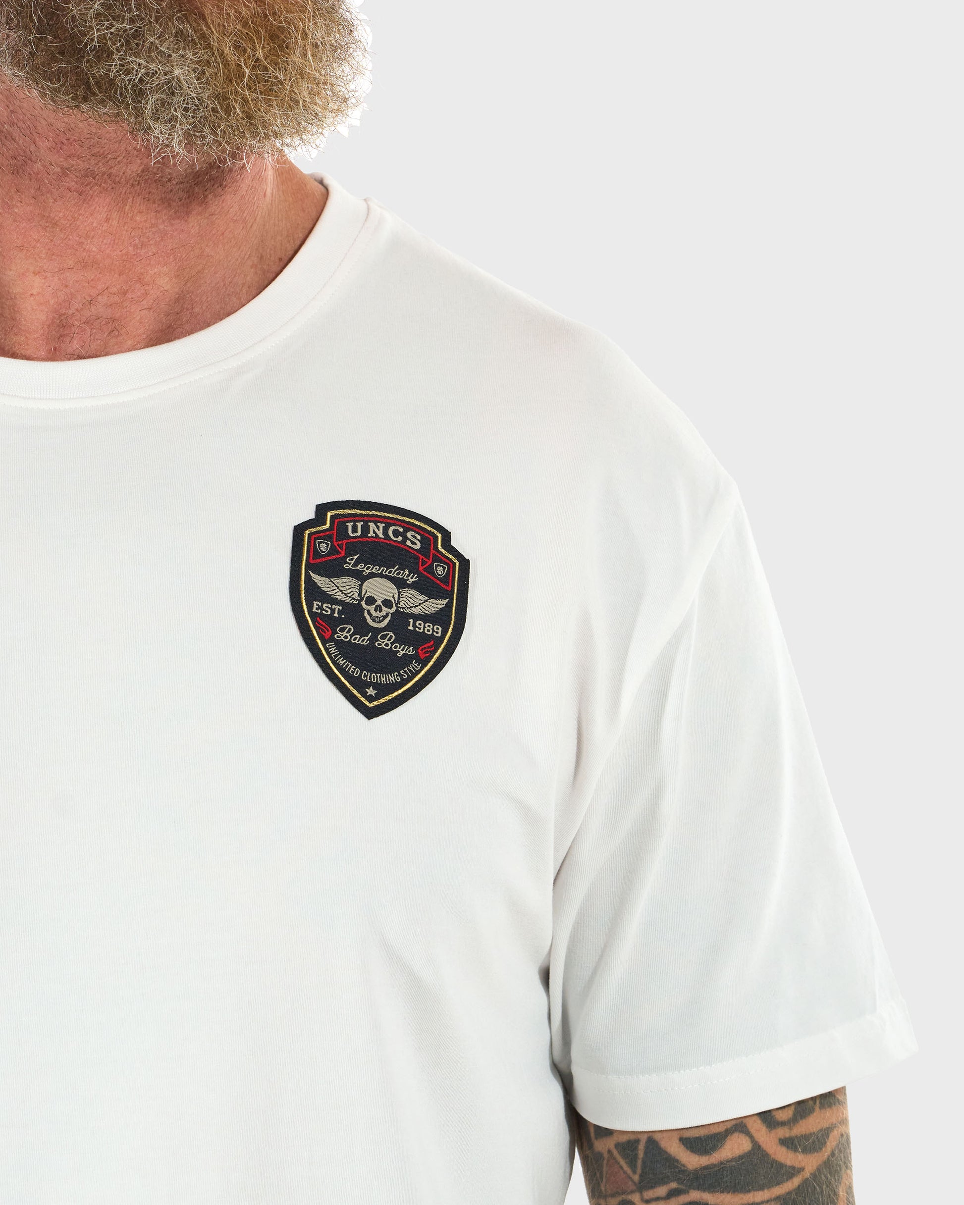 BAD BOYS Men's T-Shirt WHITE