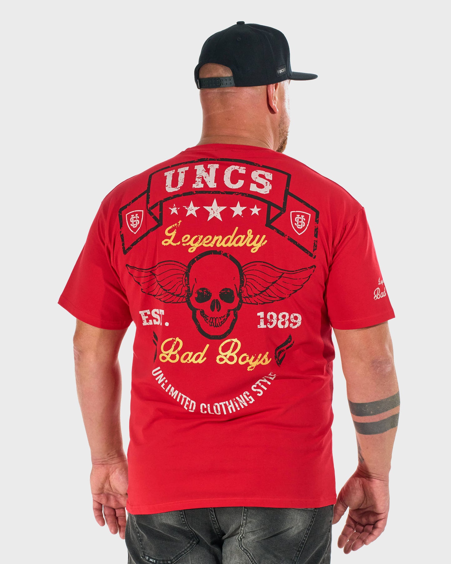 BAD BOYS Men's T-Shirt RED