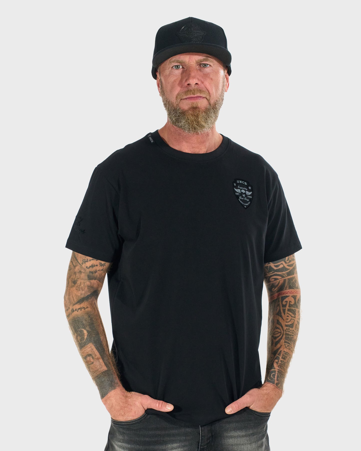 BAD BOYS Men's T-Shirt BLACK/GREY