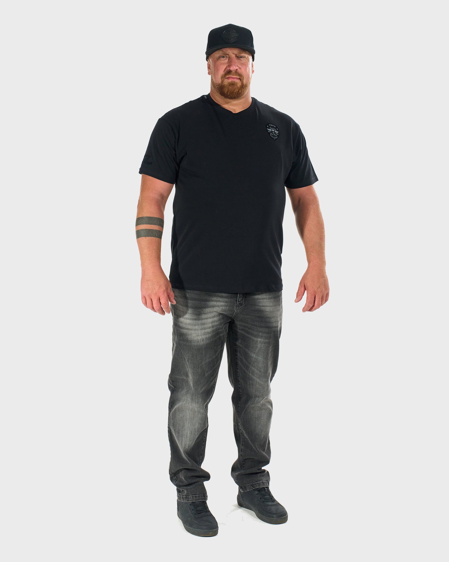 BAD BOYS Men's T-Shirt BLACK/GREY