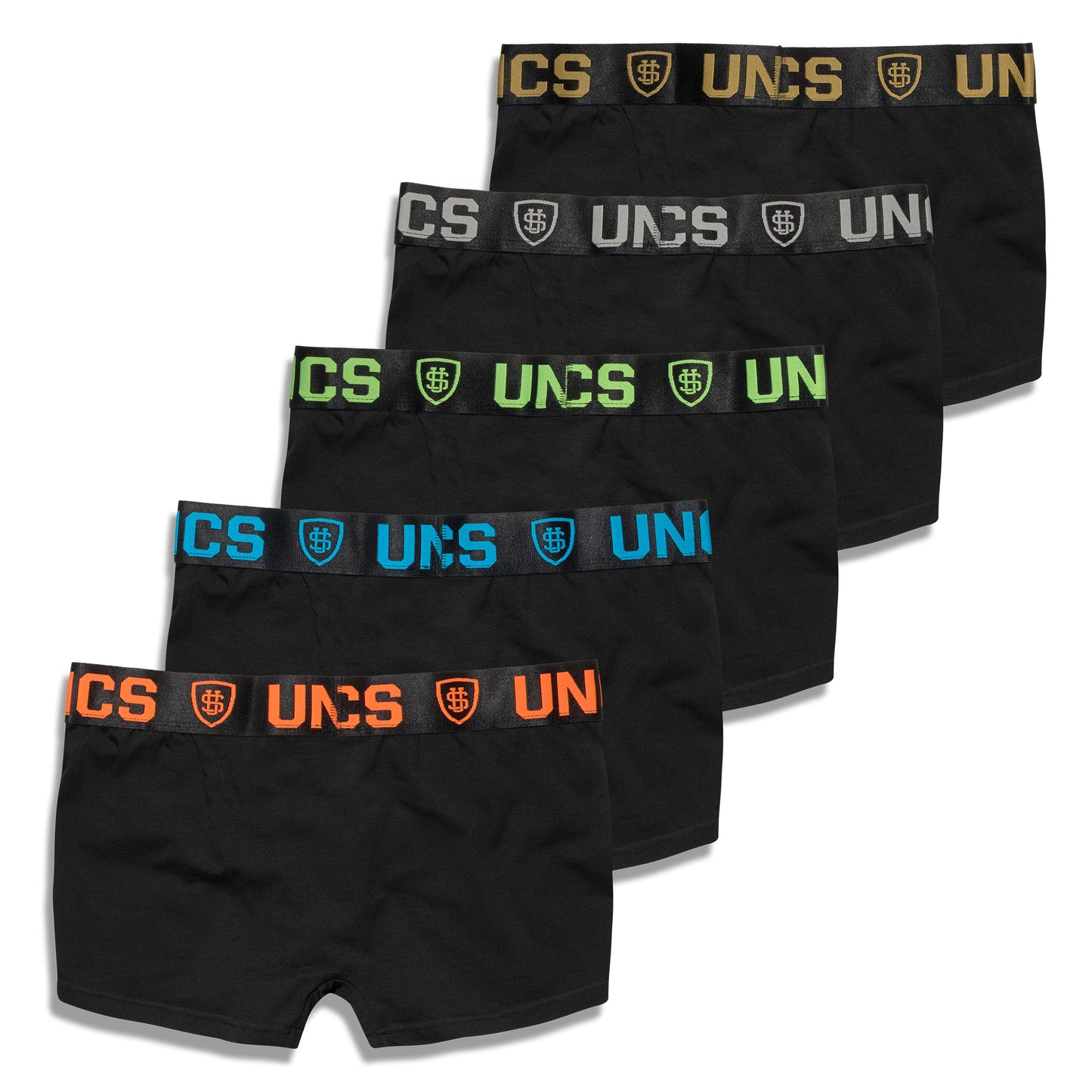 HEXAGON Underwear 5 pcs (MEDIUM) BLACK