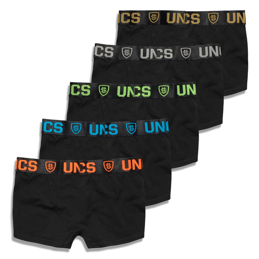 HEXAGON Underwear 5 pcs (MEDIUM) BLACK