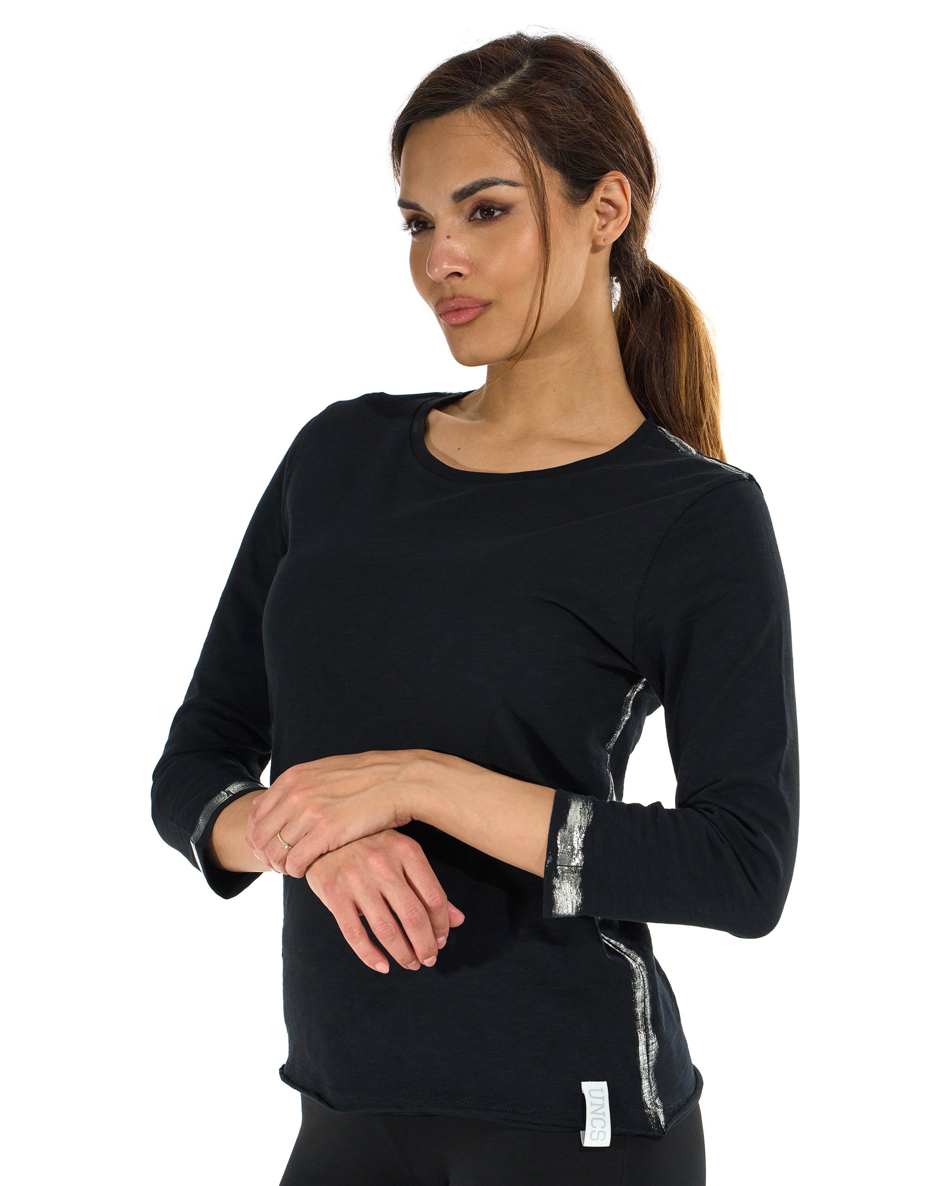 SILVER SHOCK II Women's T-Shirt BLACK