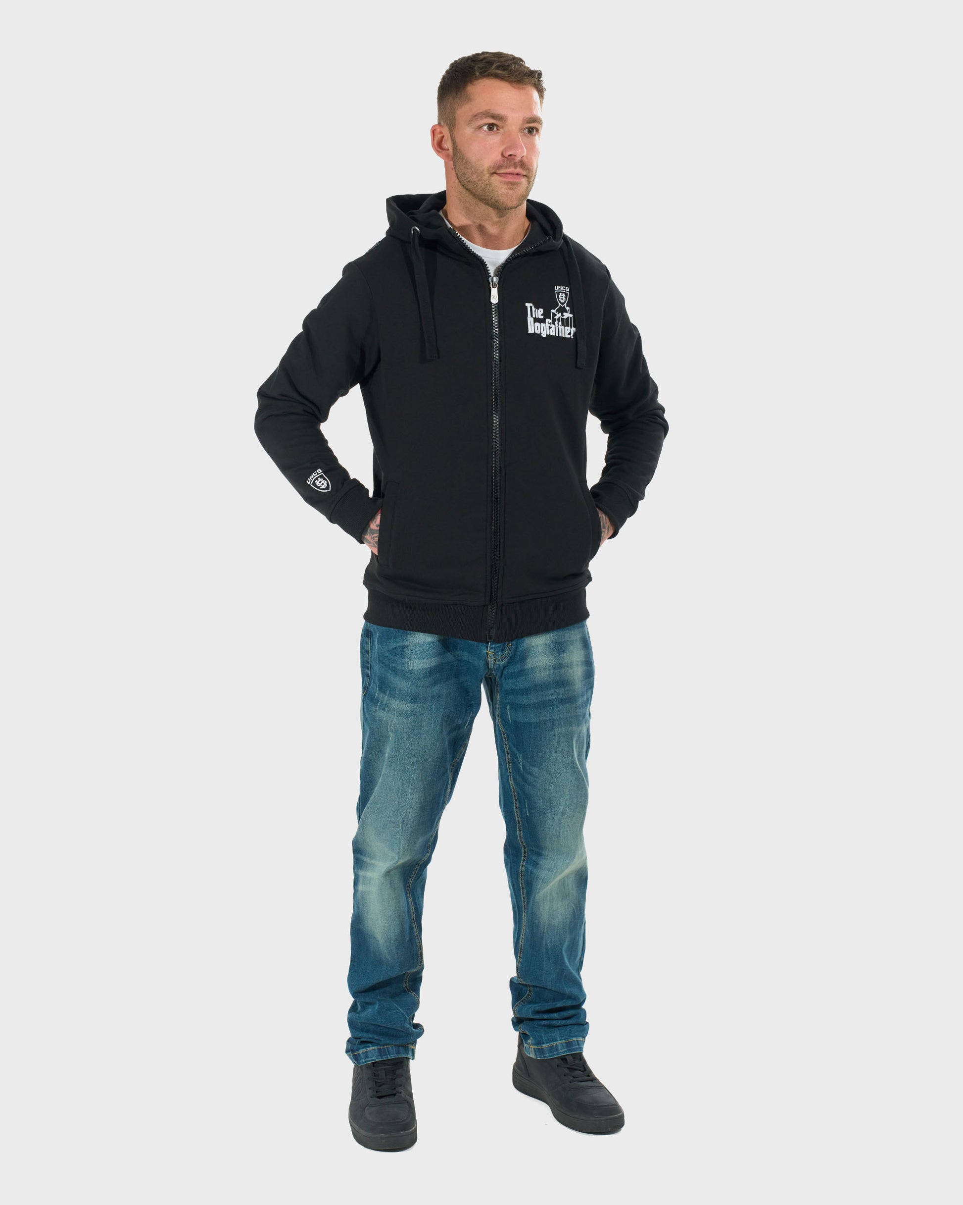 DOGFATHER Men's Sweatshirt BLACK