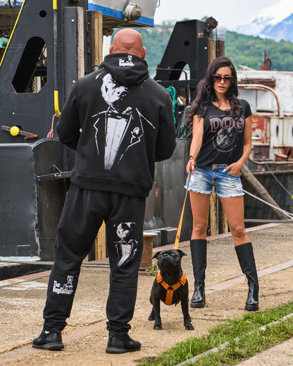 DOGFATHER II Men's Sweatshirt BLACK