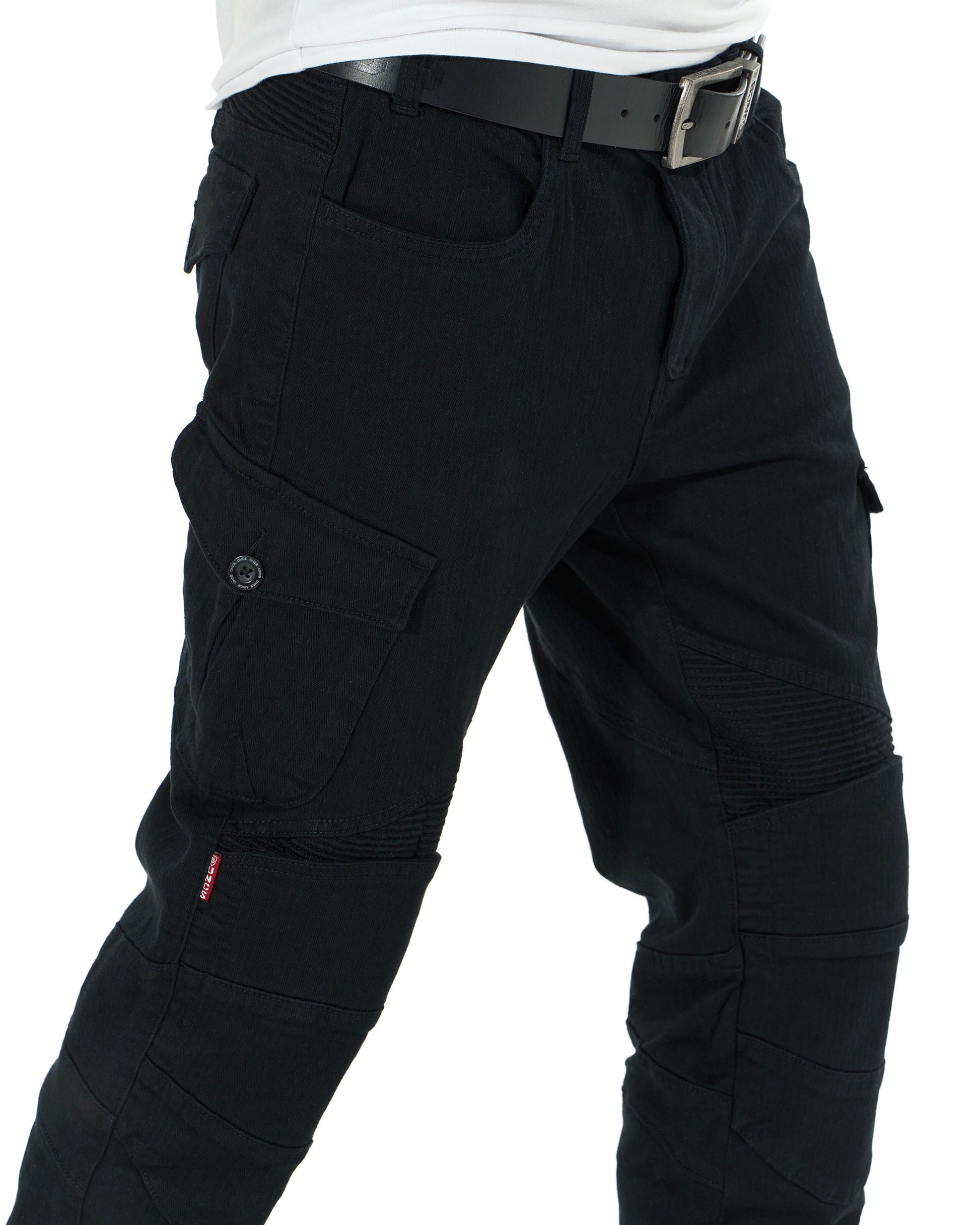 MOTORCYCLE Men's Trousers BLACK