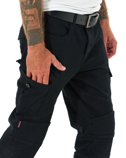 MOTORCYCLE Men's Trousers BLACK