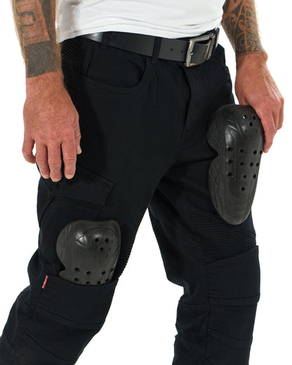 MOTORCYCLE Men's Trousers BLACK