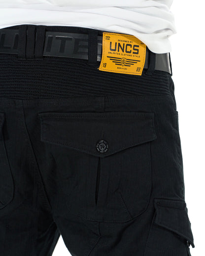 MOTORCYCLE Men's Trousers BLACK