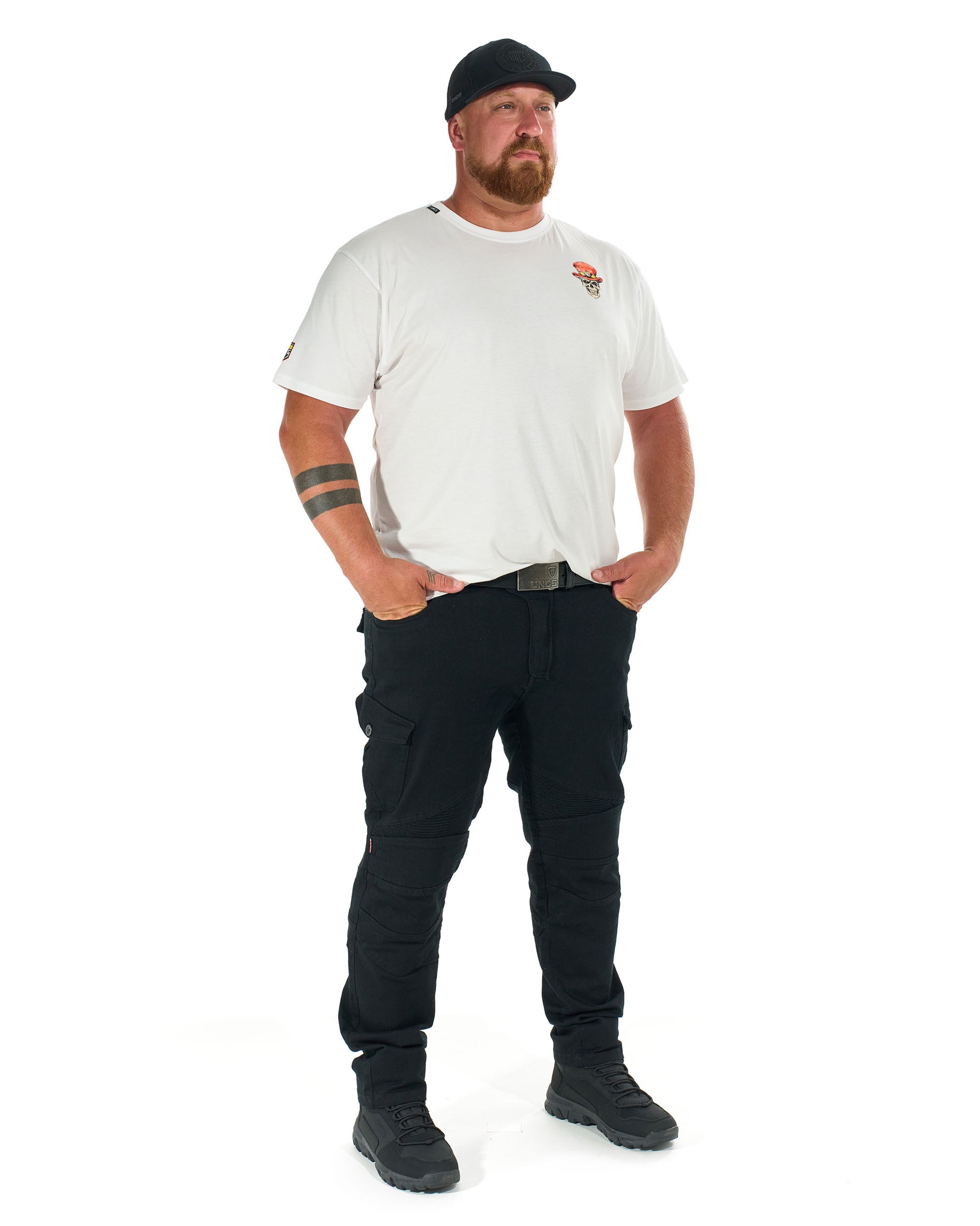 MOTORCYCLE Men's Trousers BLACK