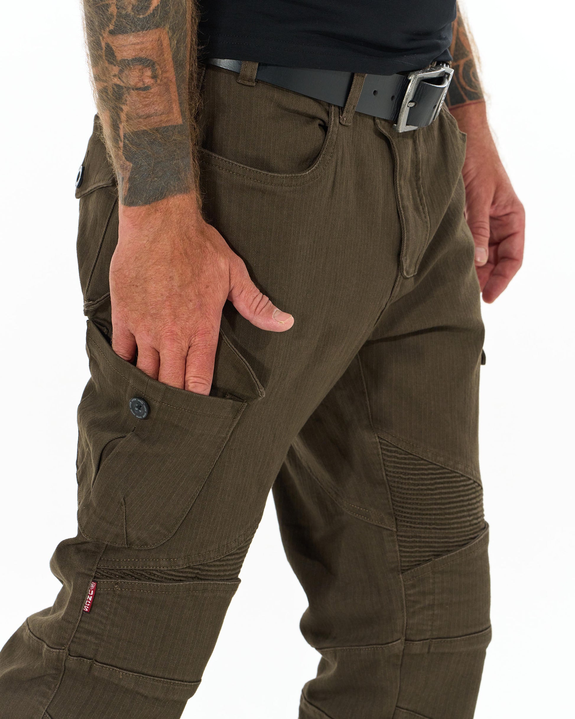 MOTORCYCLE Men's Trousers KHAKI