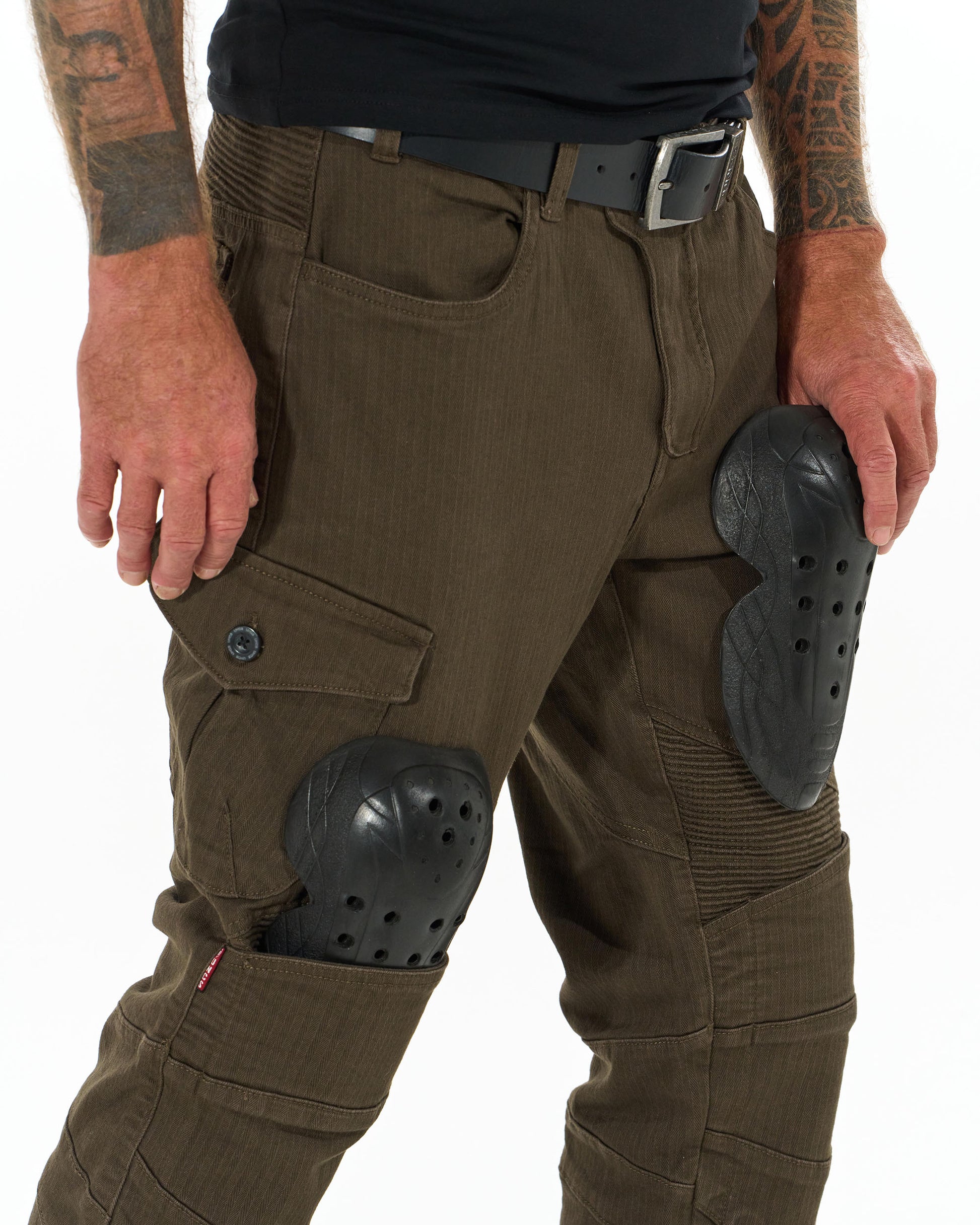 MOTORCYCLE Men's Trousers KHAKI