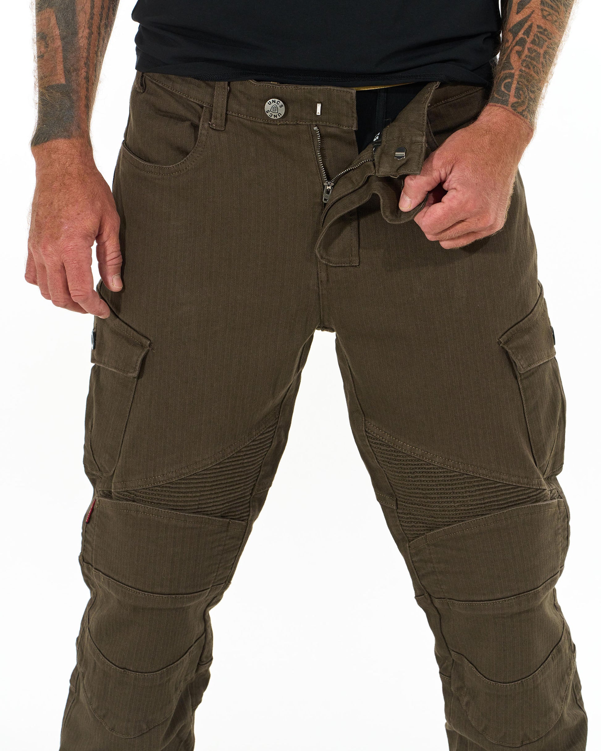 MOTORCYCLE Men's Trousers KHAKI