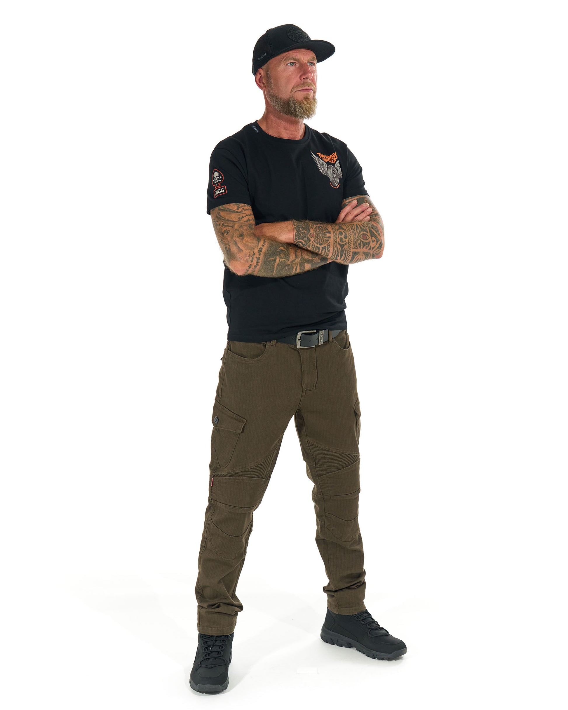 MOTORCYCLE Men's Trousers KHAKI