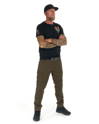 MOTORCYCLE Men's Trousers KHAKI