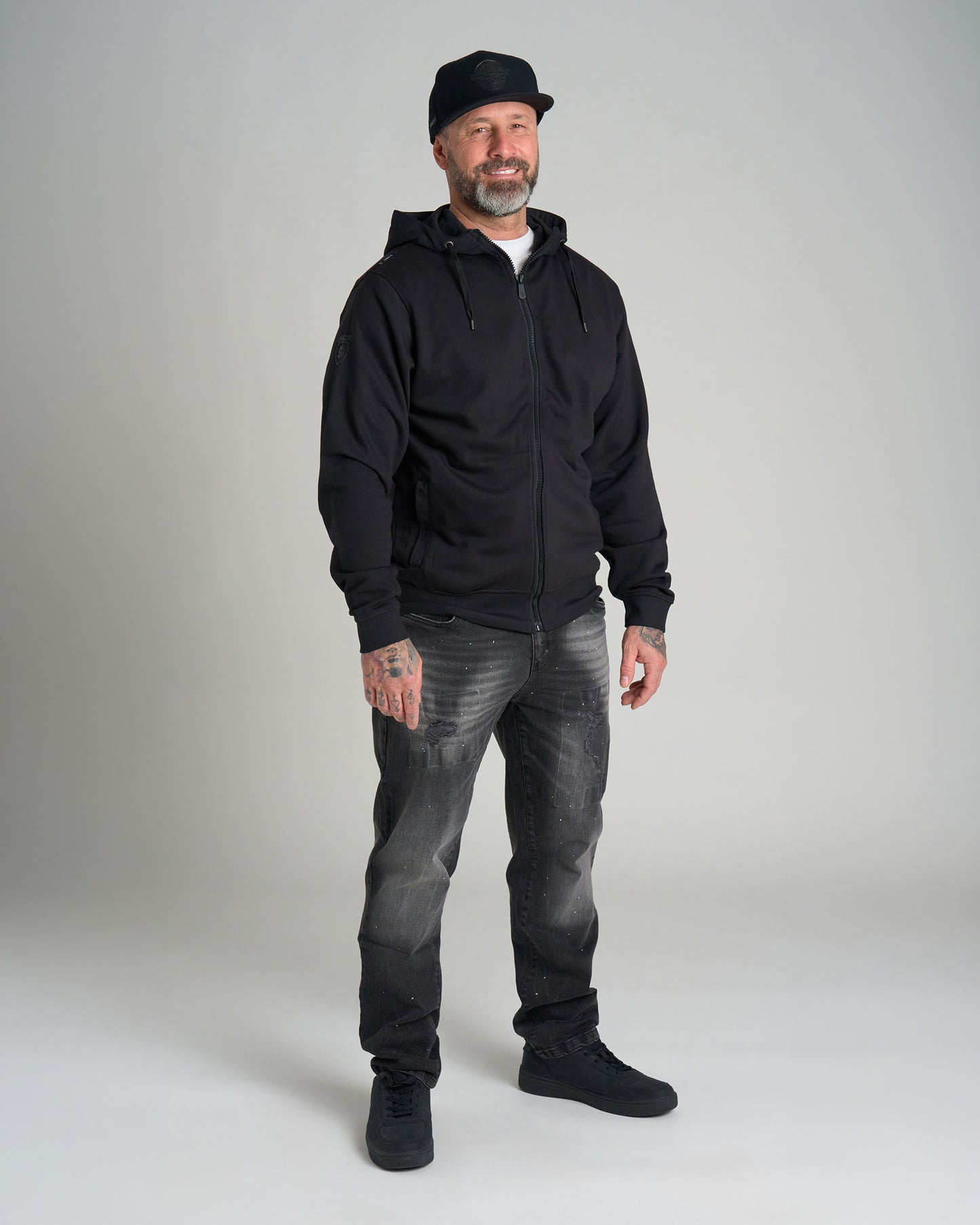 BASIC IV Men's Sweatshirt BLACK