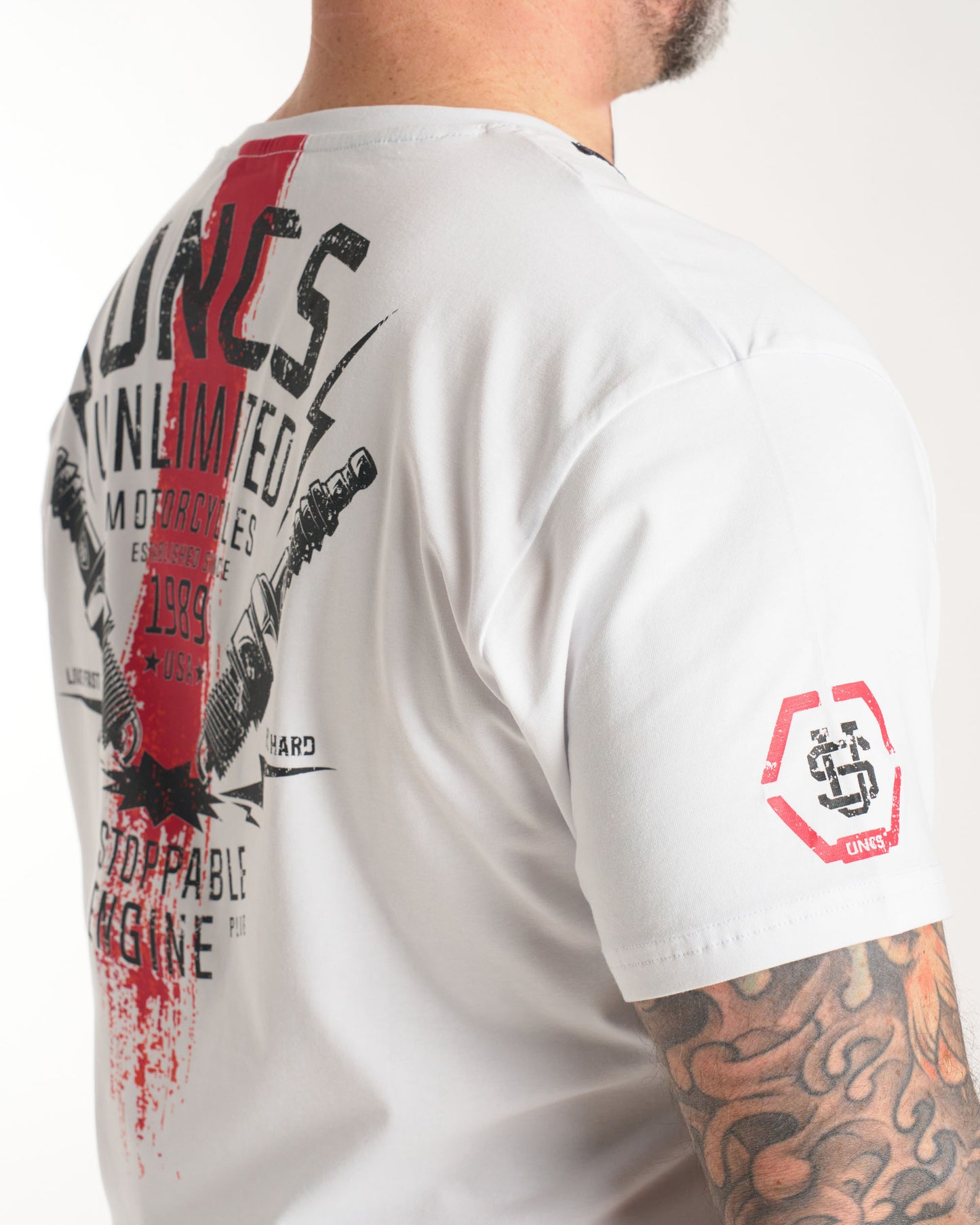 ENGINE Men's T-Shirt WHITE