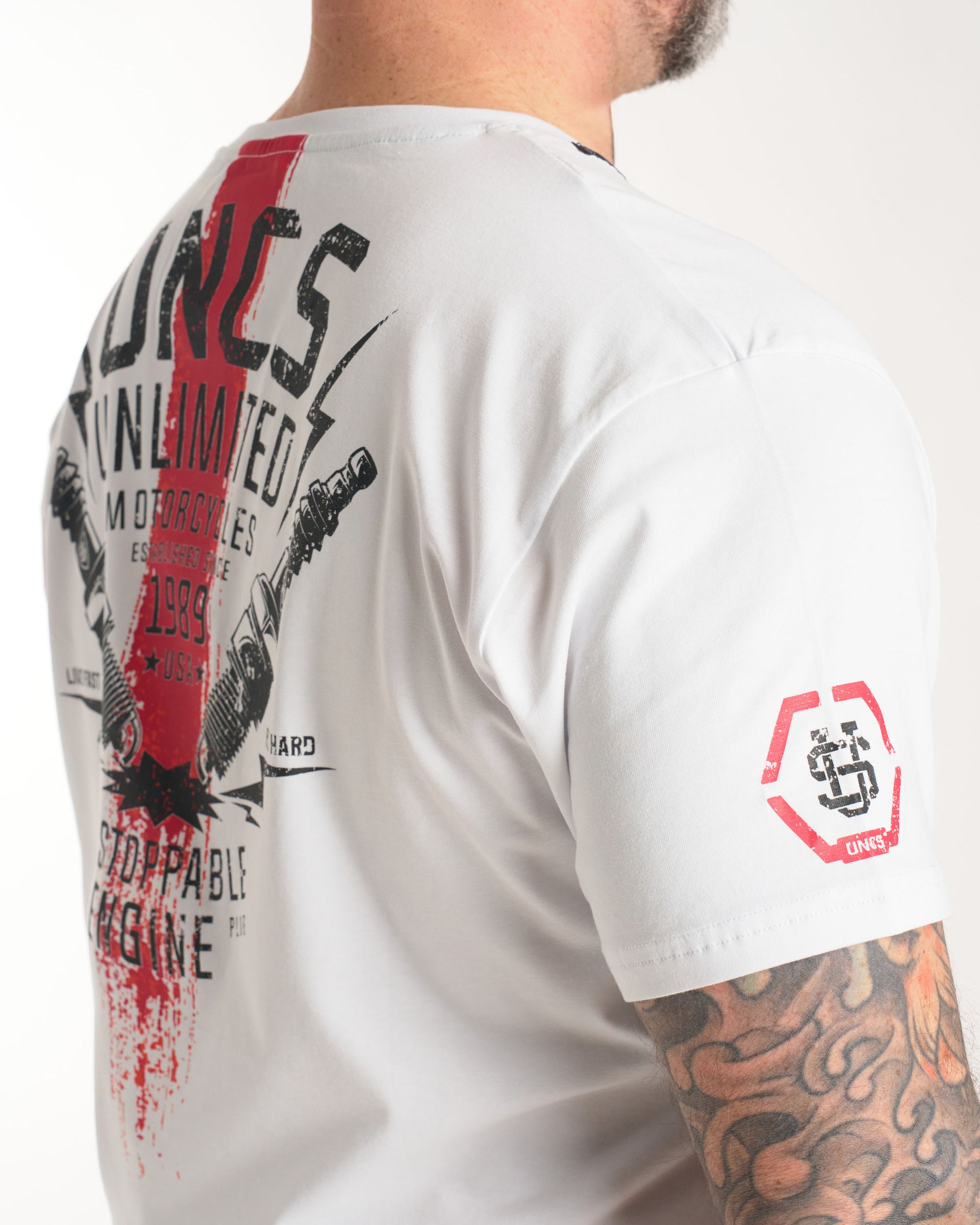 ENGINE Men's T-Shirt WHITE