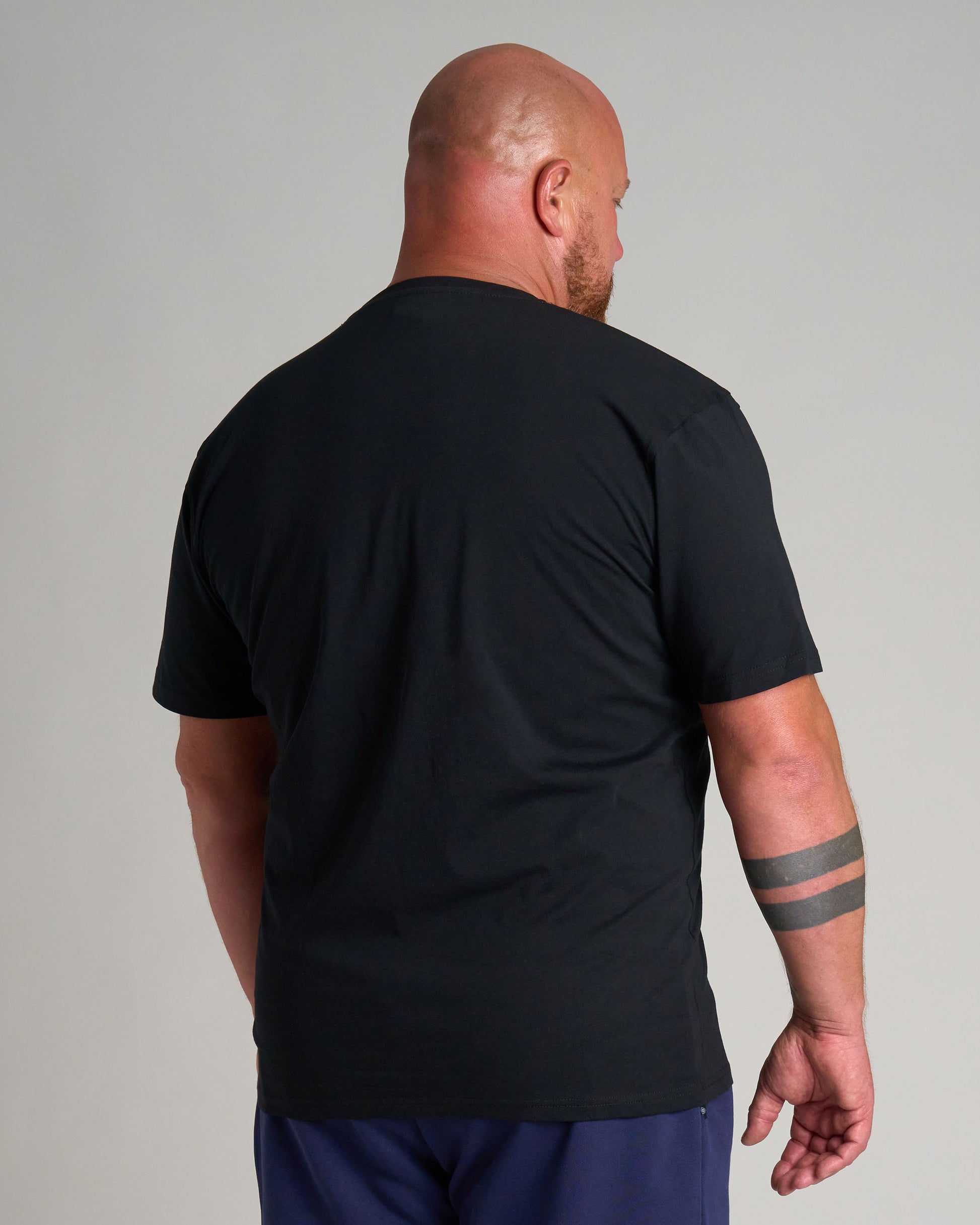 BASIC E CLEAN Men's T-Shirt BLACK