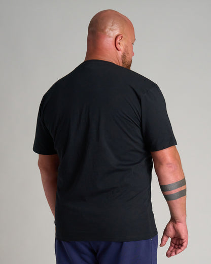 BASIC E CLEAN Men's T-Shirt BLACK