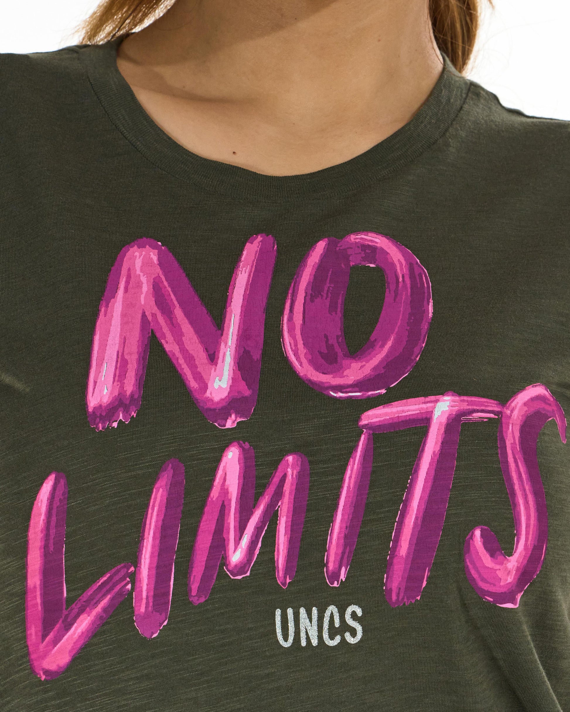 NO LIMITS Women's T-Shirt KHAKI