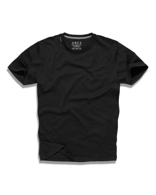 BASIC V Men's T-Shirt BLACK