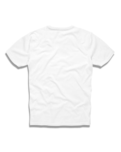 BASIC V Men's T-Shirt WHITE