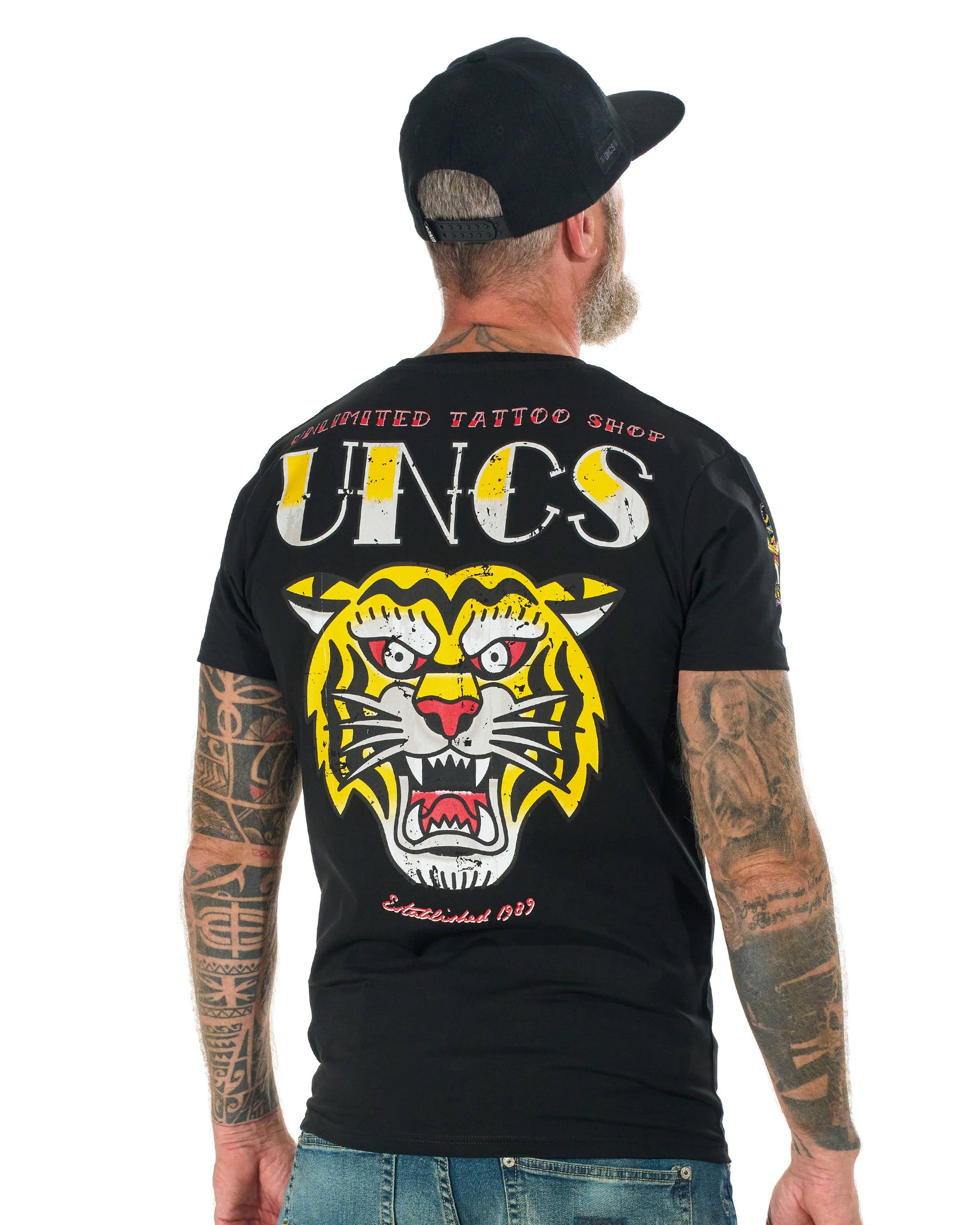 TIGER Men's T-Shirt BLACK
