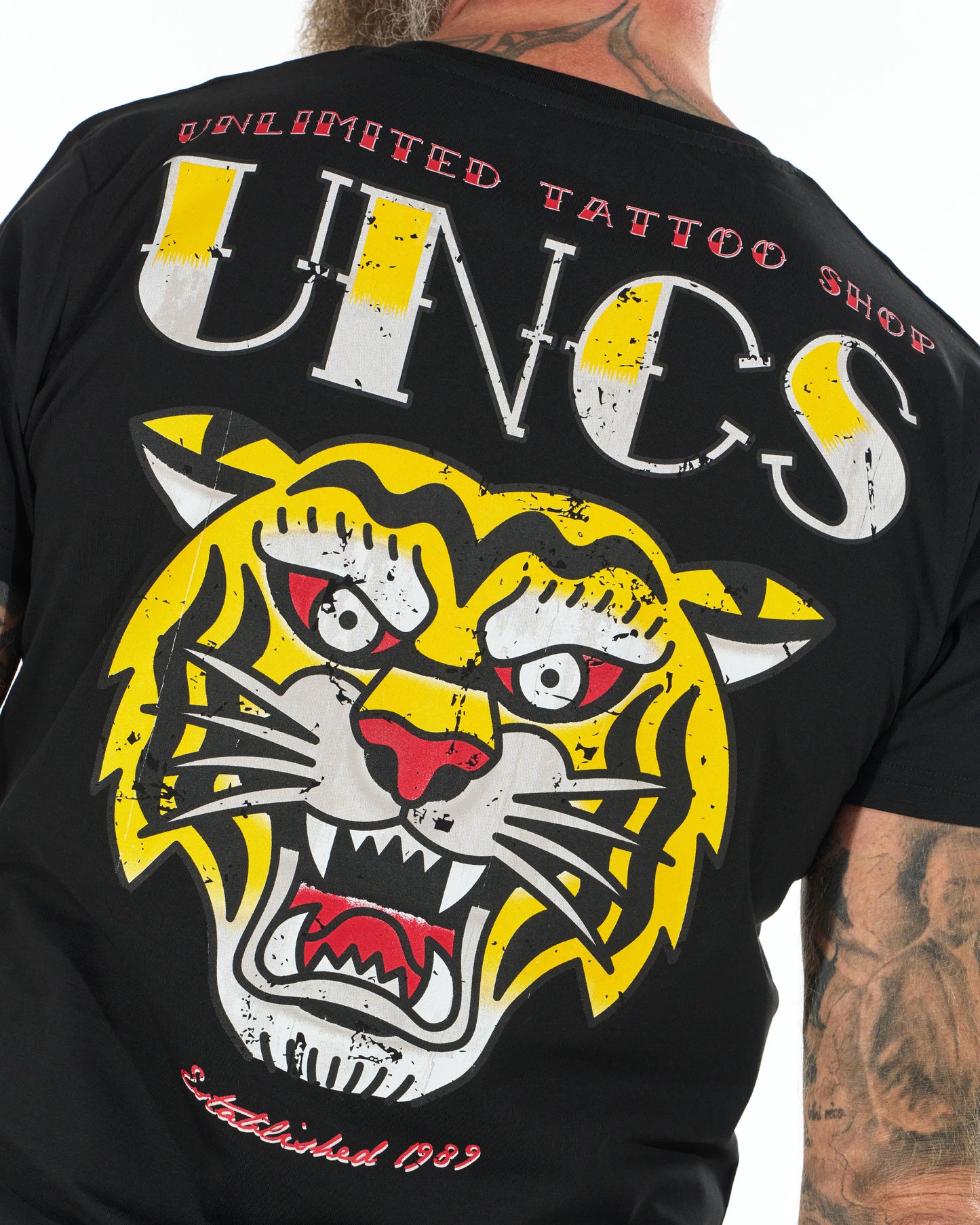 TIGER Men's T-Shirt BLACK