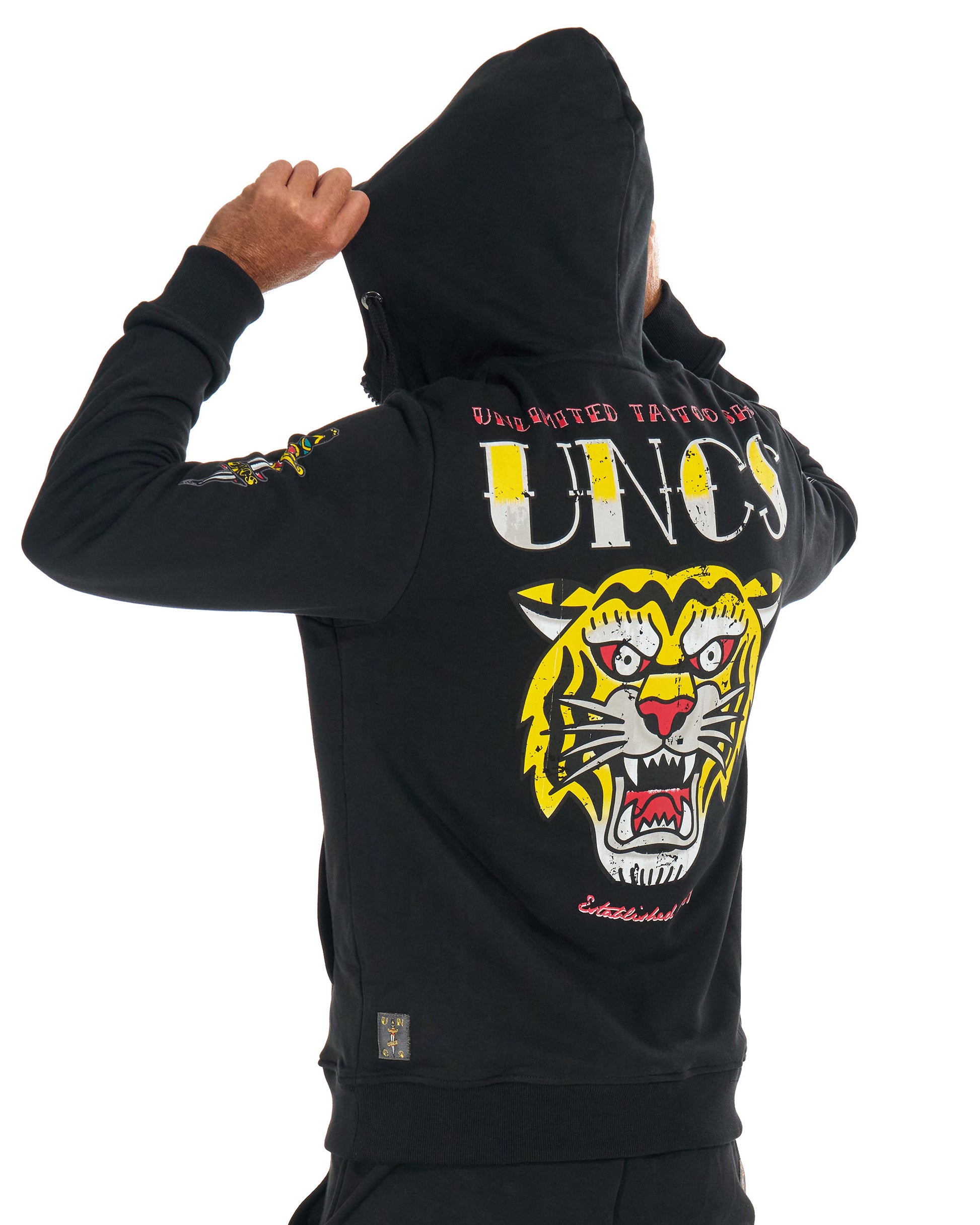 TIGER II Men's Sweatshirt BLACK