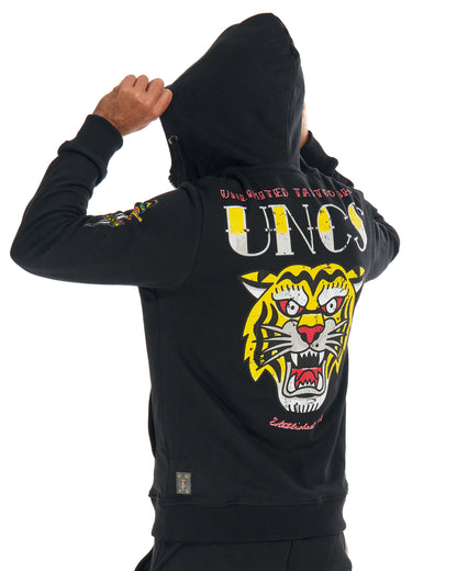 TIGER II Men's Sweatshirt BLACK
