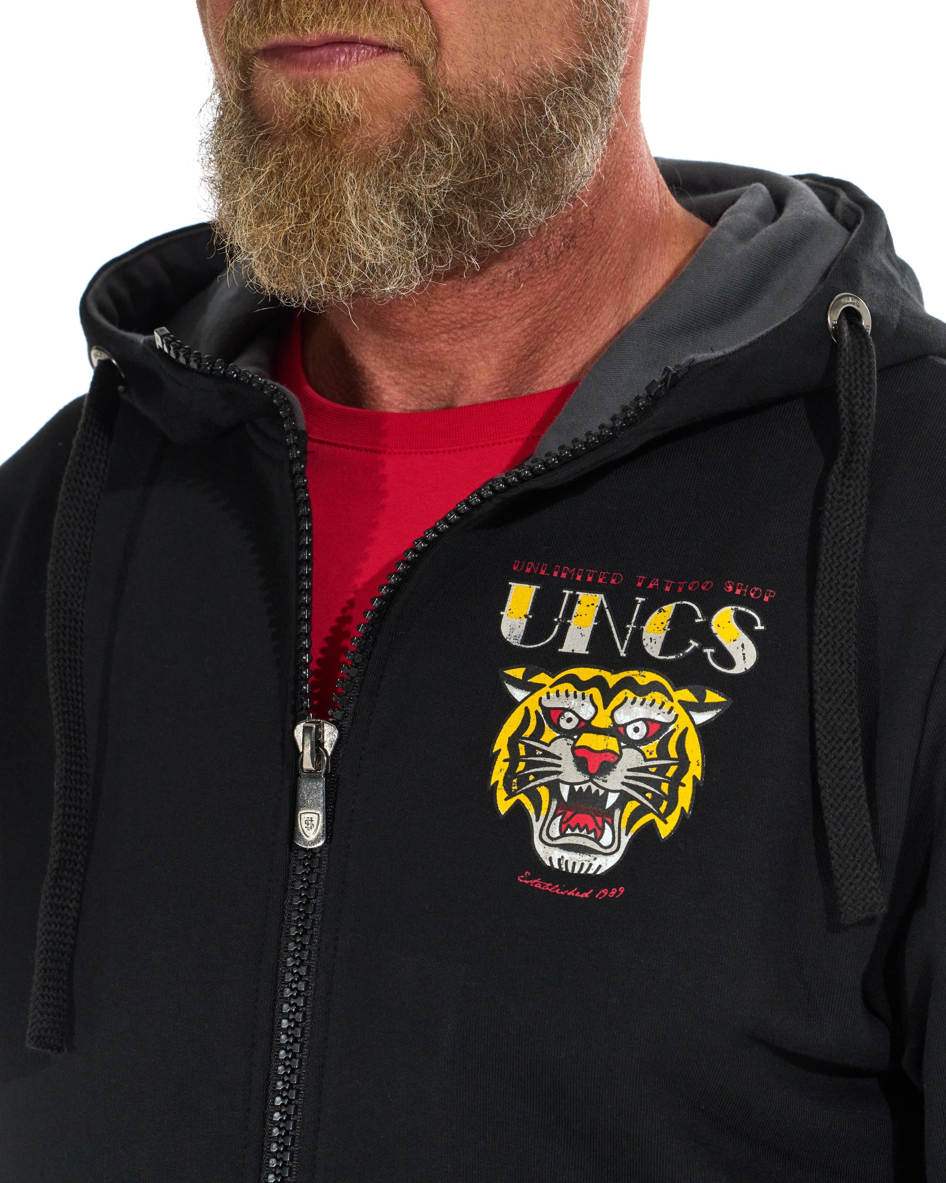 TIGER II Men's Sweatshirt BLACK