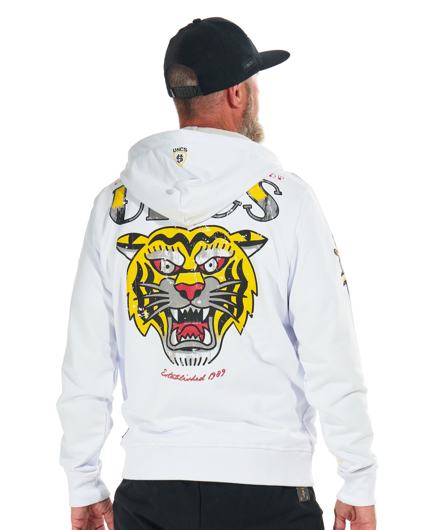 TIGER II Men's Sweatshirt WHITE