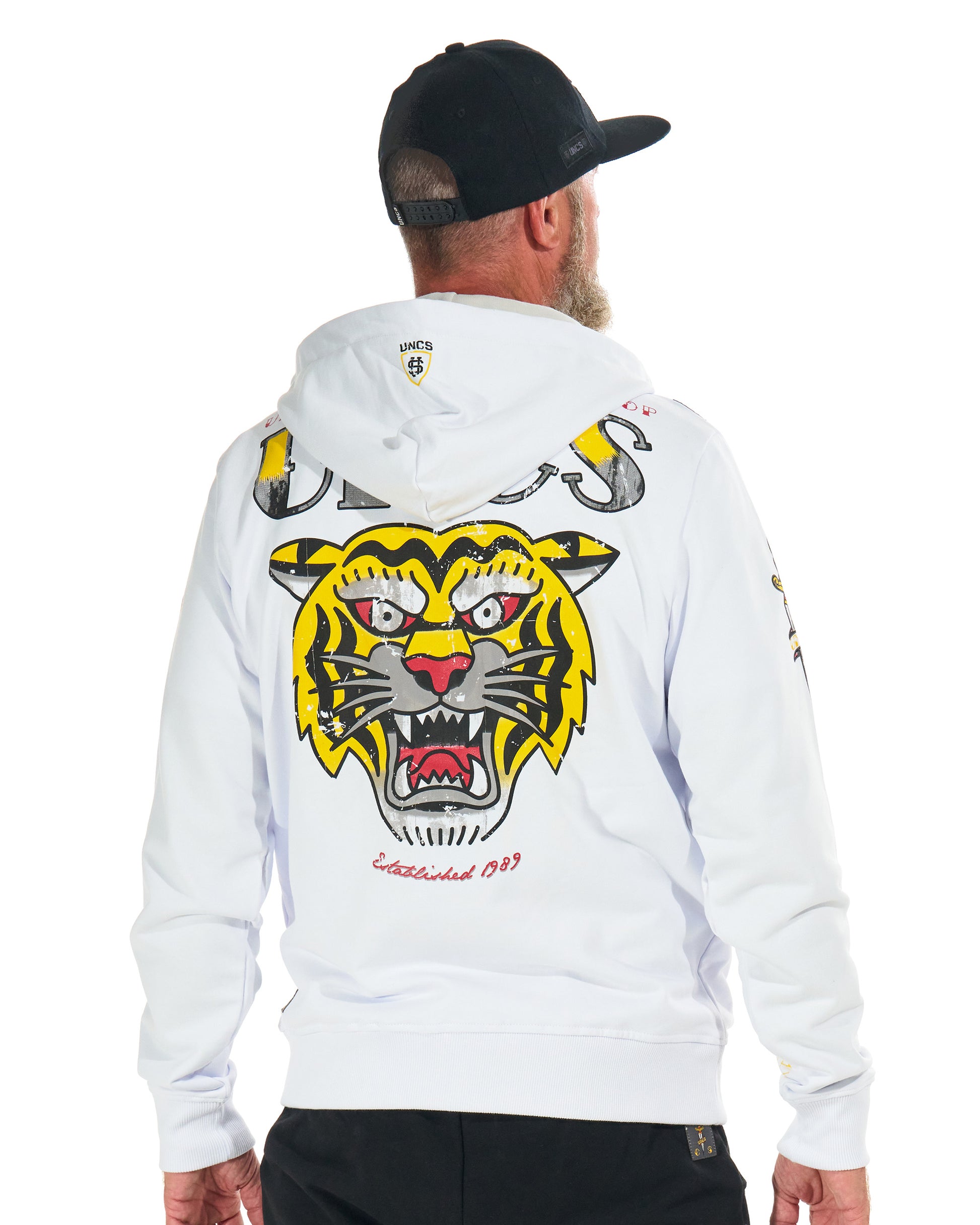 TIGER II Men's Sweatshirt WHITE