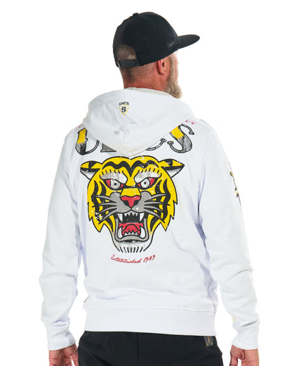 TIGER II Men's Sweatshirt WHITE