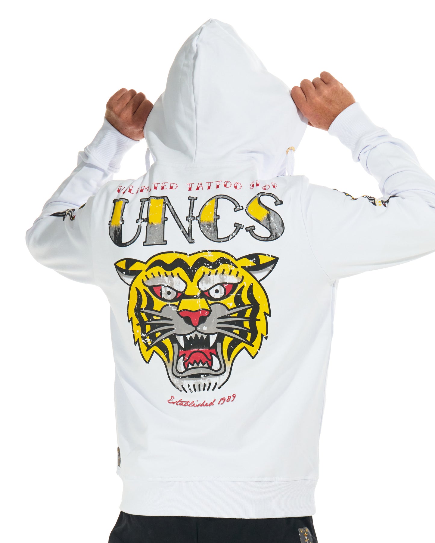 TIGER II Men's Sweatshirt WHITE