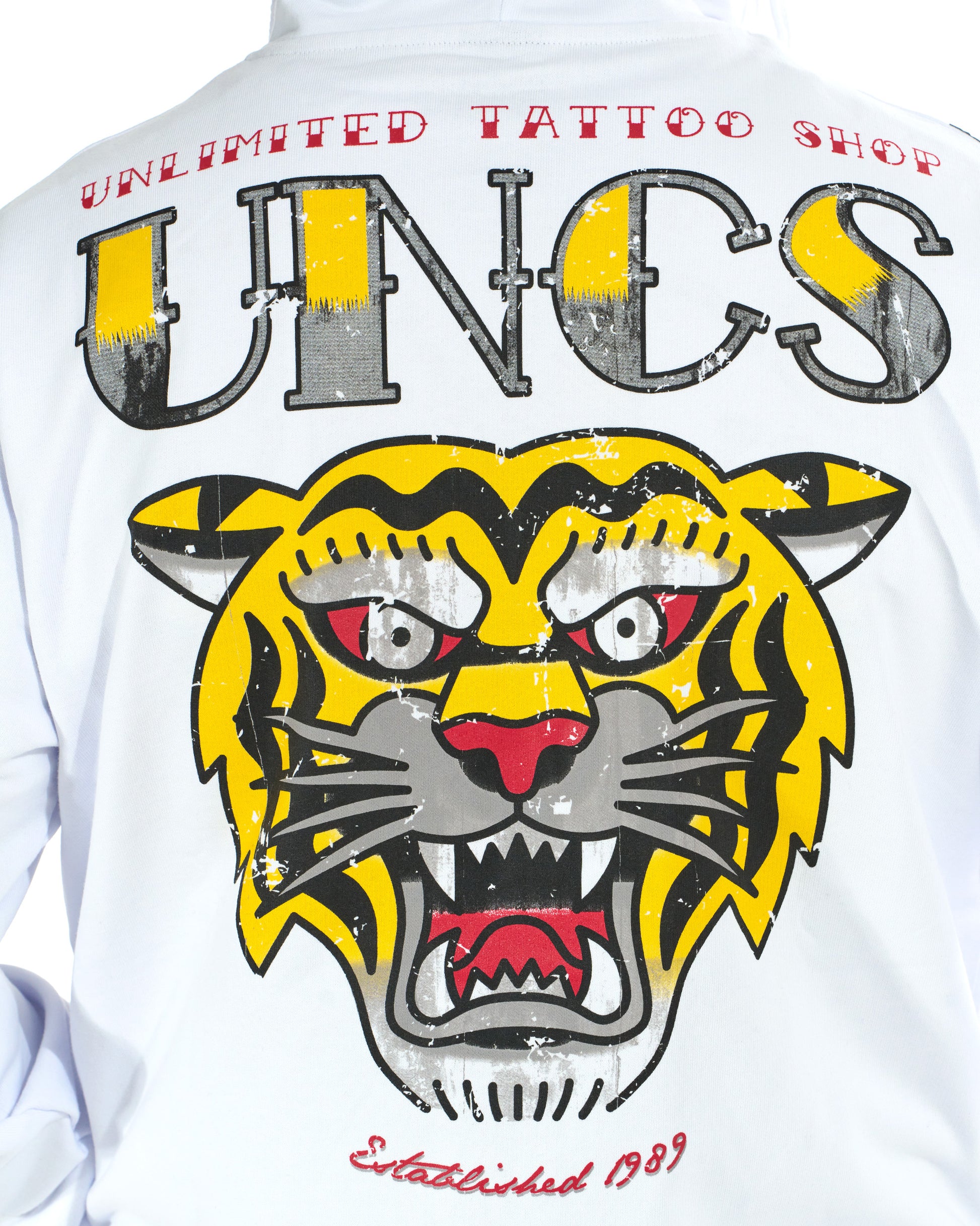 TIGER II Men's Sweatshirt WHITE