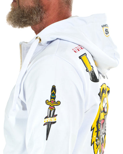 TIGER II Men's Sweatshirt WHITE