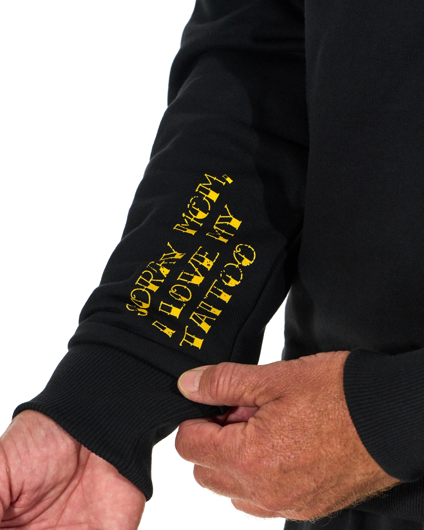 TIGER Men's Sweatshirt BLACK