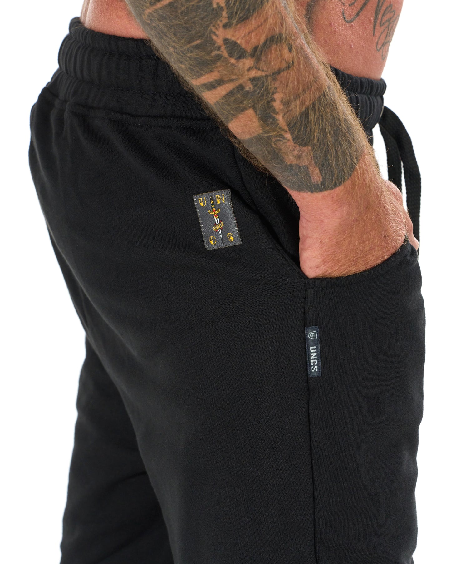 TIGER Men's Sweatpants BLACK