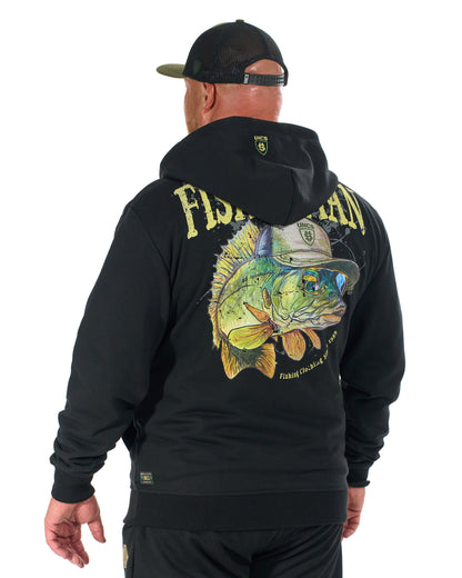 FISHERMAN Men's Sweatshirt BLACK