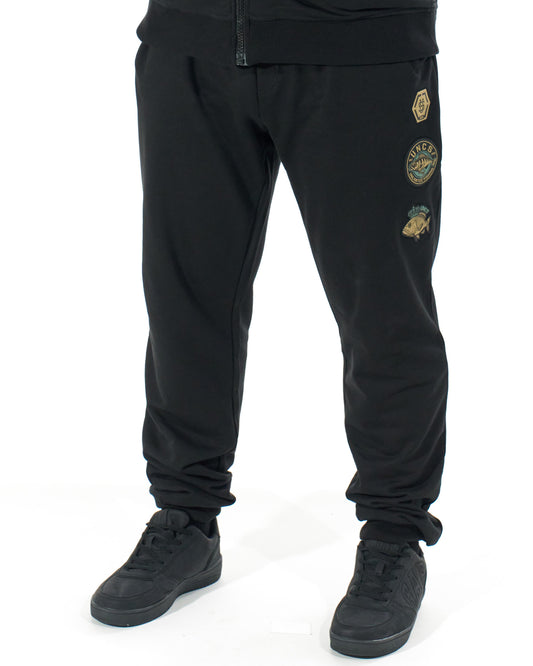 FISHERMAN Men's Sweatpants BLACK
