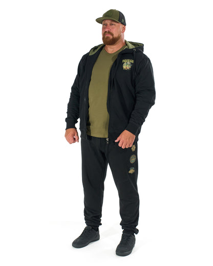 FISHERMAN Men's Sweatpants BLACK