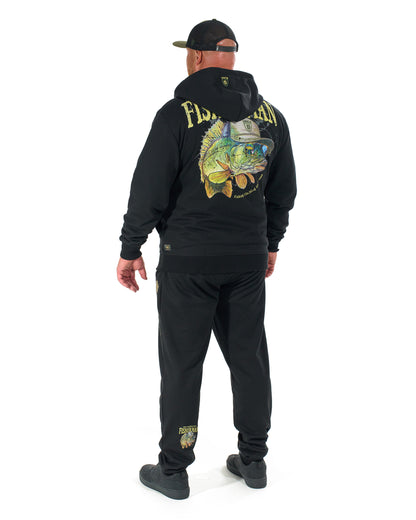 FISHERMAN Men's Sweatpants BLACK