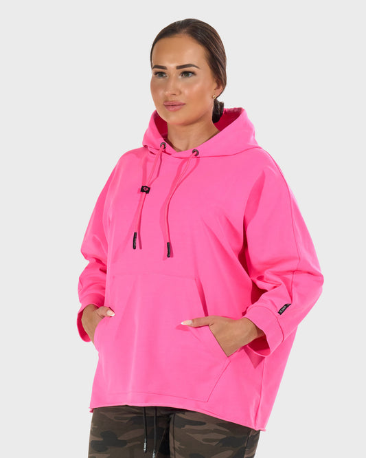 SIMONE (OVERSIZE) Women's Sweatshirt PINK
