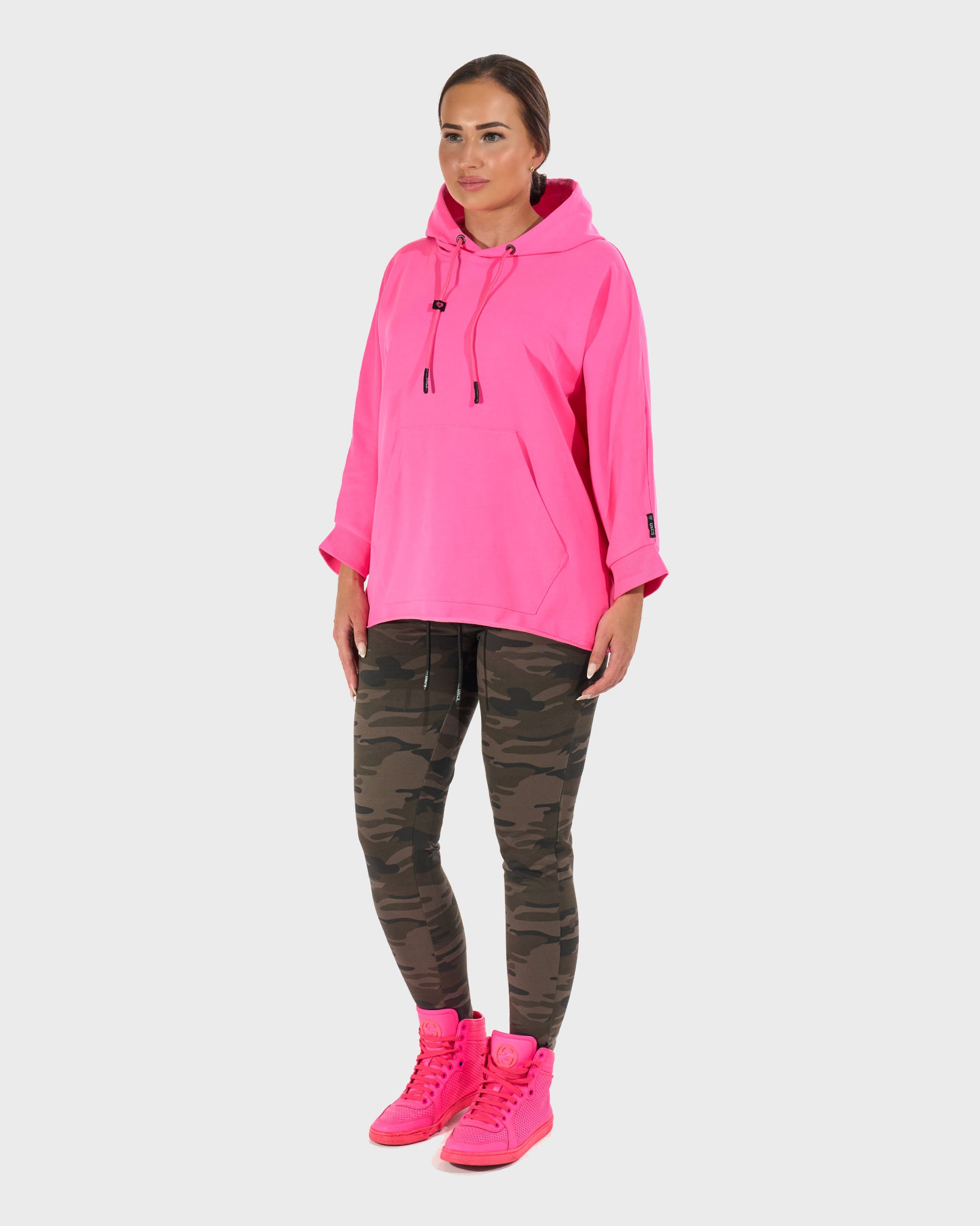 SIMONE (OVERSIZE) Women's Sweatshirt PINK