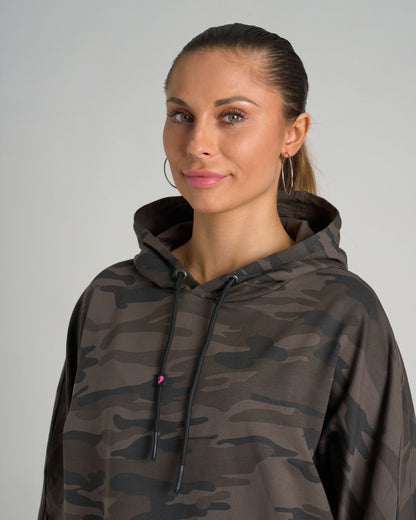 SIMONE (OVERSIZE) Women's Sweatshirt BLACK